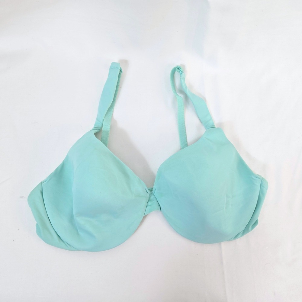 Victorias Secret Body By Victoria IPEX Mint Green Full Coverage Bra 38C Y2K Rare